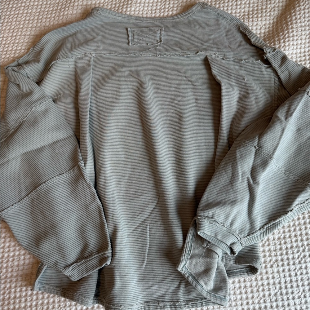 Free People Ribbed Crewneck - Picture 2 of 3